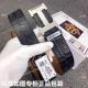 Hermes Crocodile Leather Belt with Gold Buckle - AAA Replica (2)_th.jpg